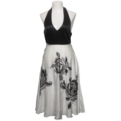Halterneck dress (Black, White) from Coast Acetate, Polyester, Silk