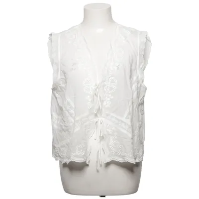 Top (White) from Zara Cotton