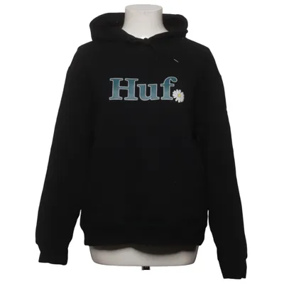 Capuchon sweater (Zwart) van HUF Katoen, Polyester