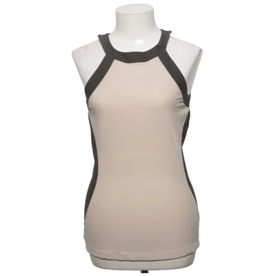Sports tank top (Beige, Black) from Fitnessguru Elastane, Polyamide