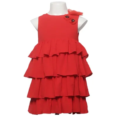 Jurk (Rood) van Charabia Katoen, Polyester