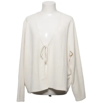 Strickjacke (Weiß) von Divided by H&M Polyester, Elasthan