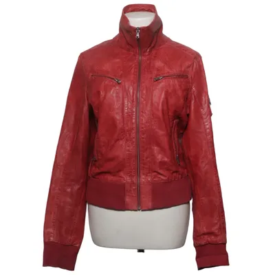 Läderjacka (Röd) från Gipsy Skinn, Polyester