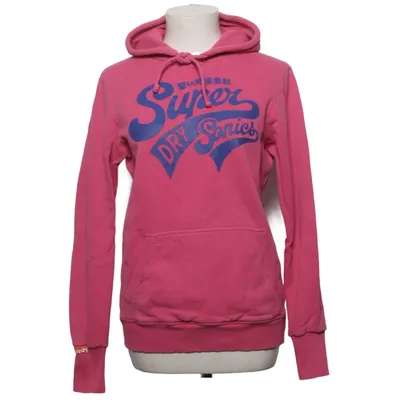 Hoodie (Pink, Blue) from Superdry Cotton, Polyester