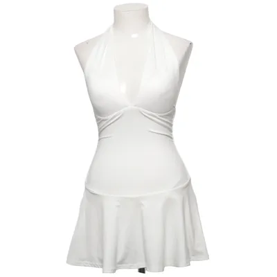 Robe dos-nu (Blanc) de New Yorker Élasthane, Polyester
