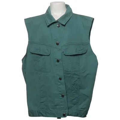 Denim vest (Green) from Chevy Cotton