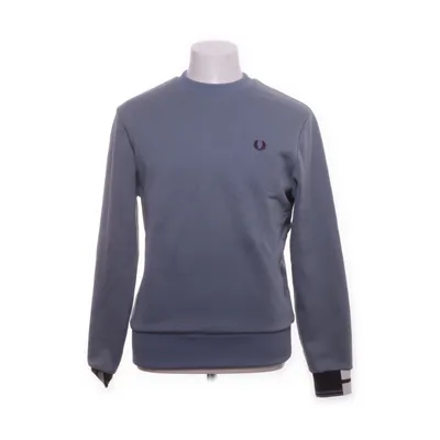 Sweatshirt (Bleu) de Fred Perry Coton, Élasthane, Polyester