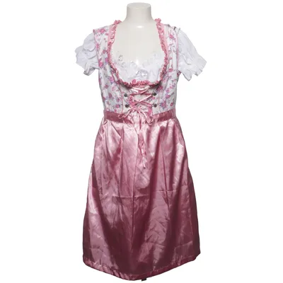 Dirndl (Vit, Rosa, Flerfärgad) från Lifos Bomull