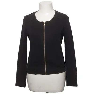 Strickjacke (Schwarz) von Marie Sixtine Baumwolle, Modal, Recyceltes Polyester, Viskose