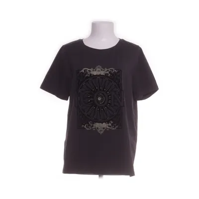 T-shirt (Svart, Flerfärgad) från Yest Bomull, Elastan