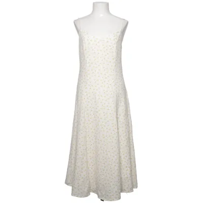 Dress (White, Yellow) from Mymo Polyester