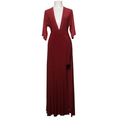 Robe longue (Rouge) de Boohoo Night Élasthane, Polyester