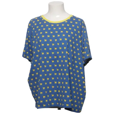 T-shirt (Blue, Yellow) from Gekås Cotton