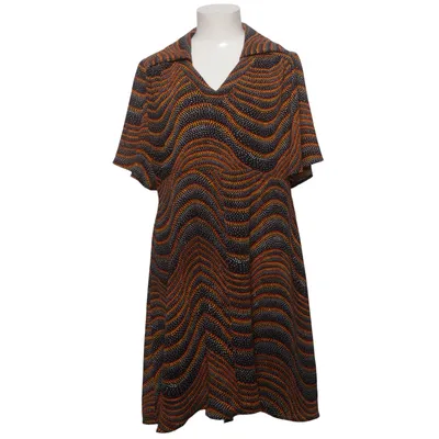 Dress (Black, Orange, White) from Smiley Vintage