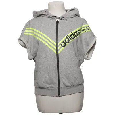 Hoodie (Gray, Yellow) from Adidas Neo Cotton, Polyester