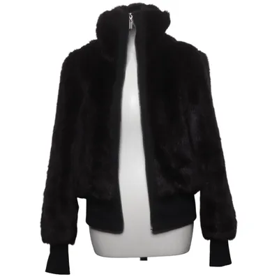 Jacket (Black) from Forget Me Not Acrylic, Polyester