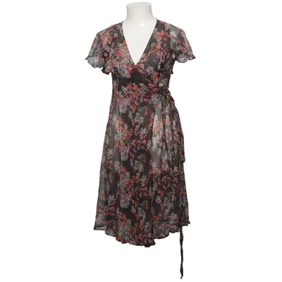 Wrap dress (Black, Multicolored) from Traffic People