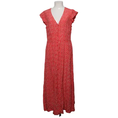 Maxi jurk (Rood, Wit) van Atelier Reve Viscose