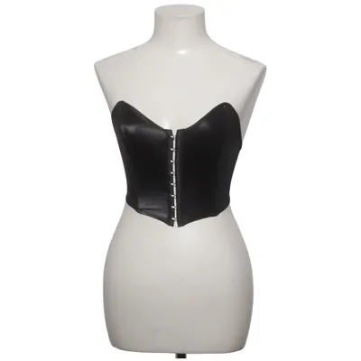 Corset (Black) from Faviana Elastane, Polyamide