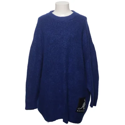 Pull-over (Bleu) de Kangol x H&M Acrylique, Élasthane, Polyester, Laine