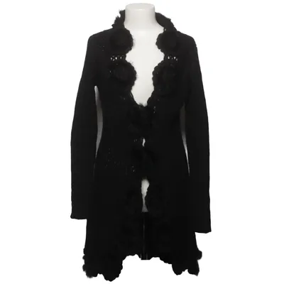 Cardigan (Sort) fra Fashion Elle Akryl, Mohair, Uld