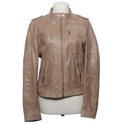 Lederjacke (Beige) von Pimkie Basic Leder, Polyester