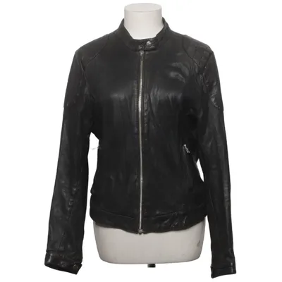 Veste en cuir (Biker 128) de Goosecraft Cuir