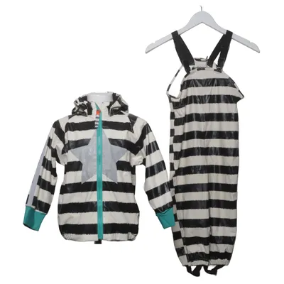 Regenkleding (Zwart, Wit) van Racoon Polyester, Polyurethaan