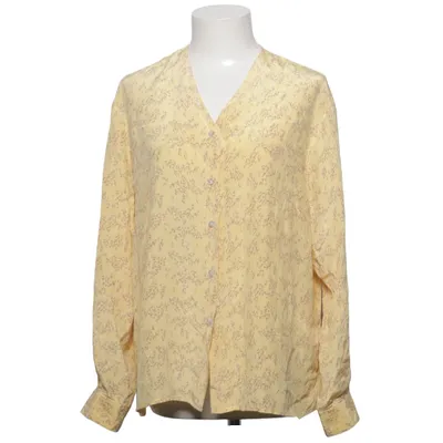 Bluse (Gul, Flerfarvet) fra Notations Silke