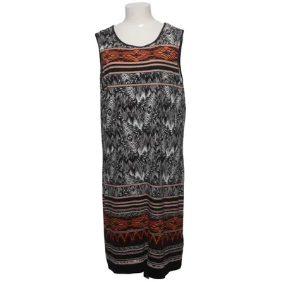 Robe (Noir, Orange, Blanc) de Yessica Élasthane, Viscose