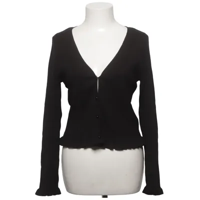 Cardigan (Zwart) van Divided by H&M Acryl, Polyamide, Viscose