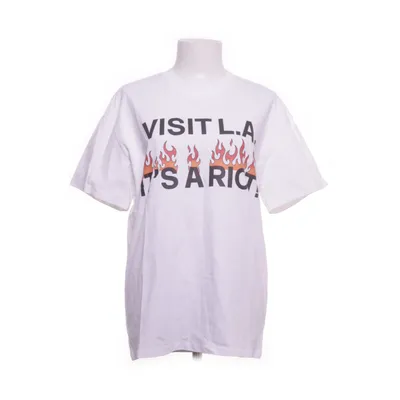T-shirt (White, Multicolored) from Gallery Dept Cotton, Polyester