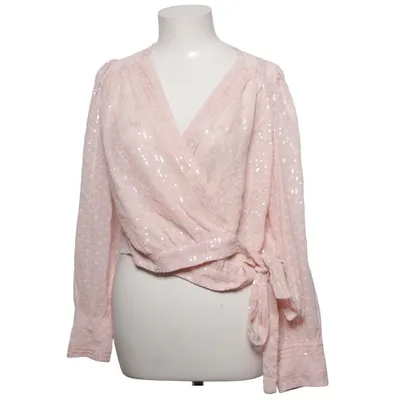 Wrap blouse (Pink) from Lovie&Co Polyester