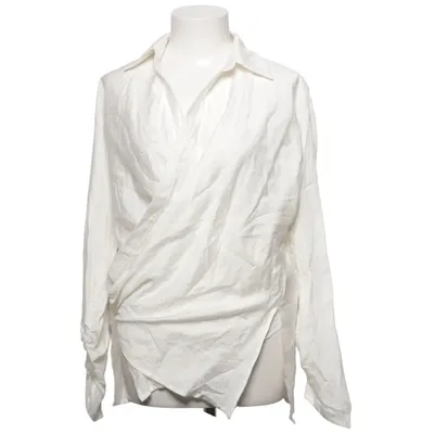 Blouse (Blanc) de Dazy Polyester, Viscose