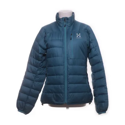 Dunjacka (Turkos) från Haglöfs Dun, Fjädrar, Återvunnen polyester
