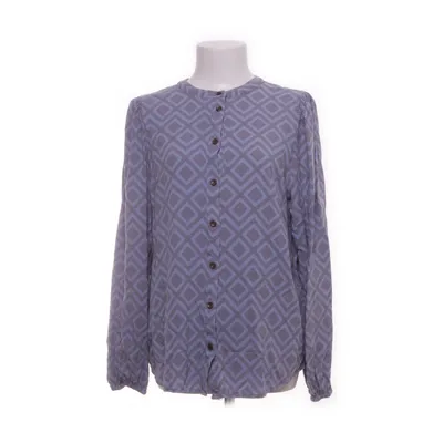 Blouse (Blue, Brown) from Freequent Viscose