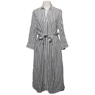 Robe chemise (Bleu, Blanc) de NH Viscose