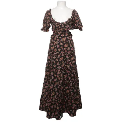 Maxi dress (Black, Multicolored) from ASOS Design Cotton