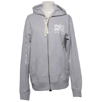 Sweat à capuche (Gris) de District Coton recyclé, Polyester recyclé, Viscose