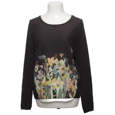 Pull-over (Noir, Multicolore) de Michaelis Coton, Polyester, Laine