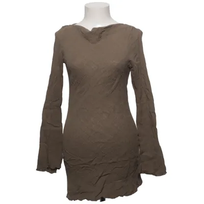 Kjole (Brun) fra Weekday Bomuld, Linned, Viscose