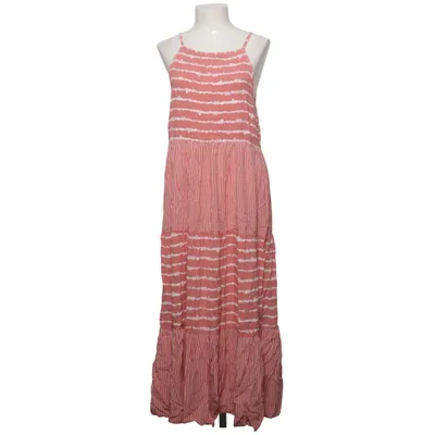 Maxi jurk (Rood, Wit) Viscose