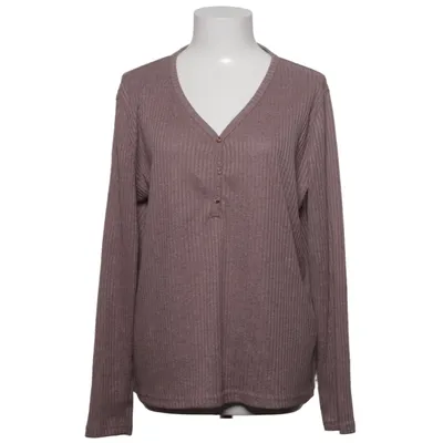Henley shirt (Brown) from Female Passion Elastane, Polyester, Viscose