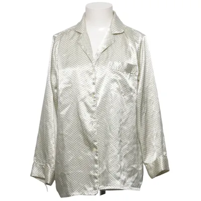 Pyjama shirt (Beige, Blauw) van Index Polyester