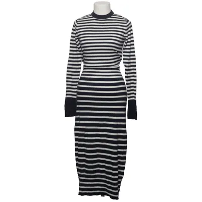 Maxi dress (Blue, White) from Warehouse Cotton, Polyamide, Wool