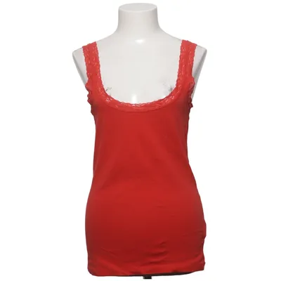 Tanktop  (Rød) fra H&M Basic Bomuld, Elastan