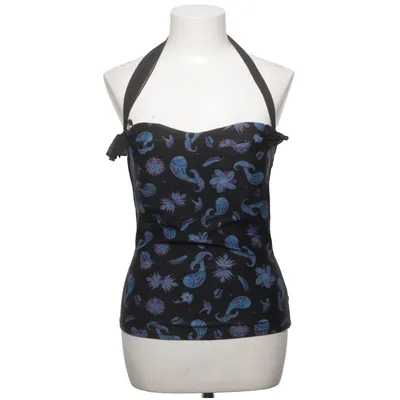 Halter neck top (Black, Blue, Purple) from Scampi Elastane, Polyamide