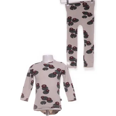 Pyjamas (Beige, Flerfärgad) från Carlijnq Elastan, Ekologisk bomull