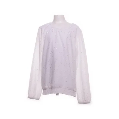 Blus (Vit) från Yigga Bomull, Elastan, Polyester