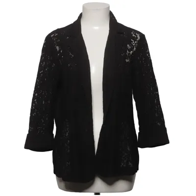 Blouse (Noir) de Punt Roma Coton, Polyamide, Viscose